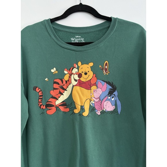Disney, Winnie the Pooh Pullover Sweatshirts, Classic Cartoon Character SzS - Picture 2 of 6